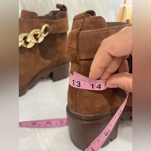 - Steve Madden Womens brown Ankle Boot size 7.5 NWOUT BOX - Picture 8 of 17